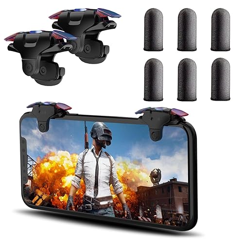 Miniatura 7 de GOFOYO CK3 Disparadores móviles, controlador de juegos móvil, disparador de juego para PUBG/Fortnite/Call of Duty, controlador sensible al tirador