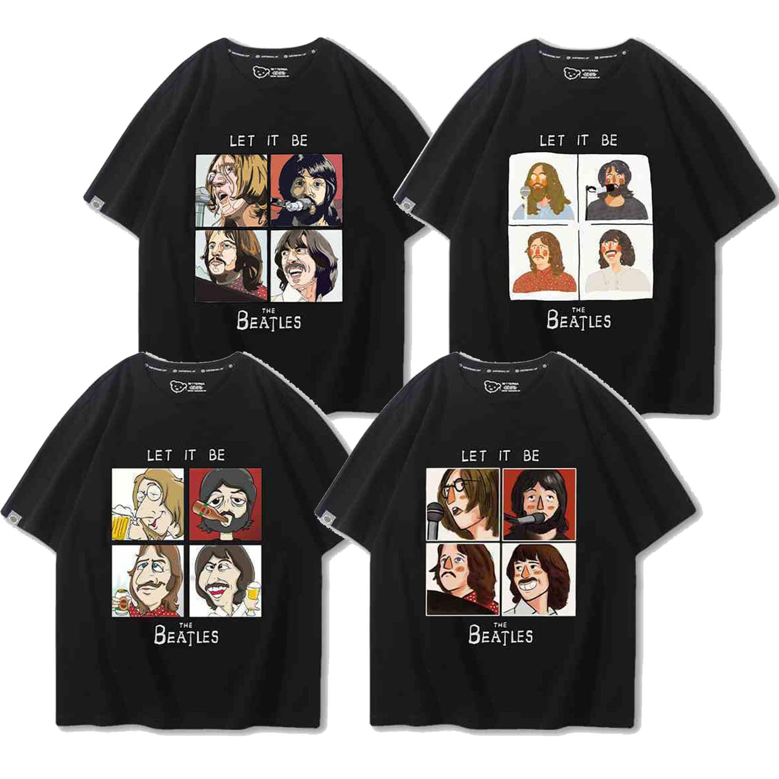 Amazon | [XciNe] ビートルズ tシャツ 綿100％ The beatles T