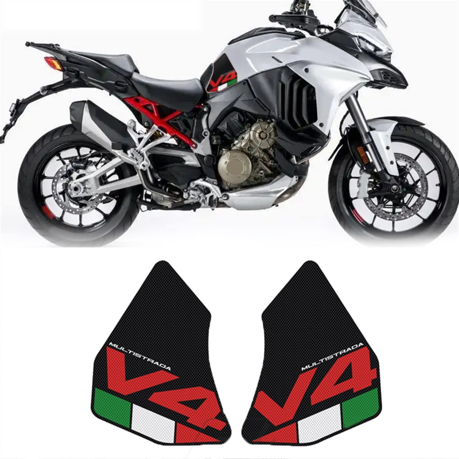 Pad réservoir moto anti-dérapant pour Ducati Multistrada V4 1100 S 2021-2022