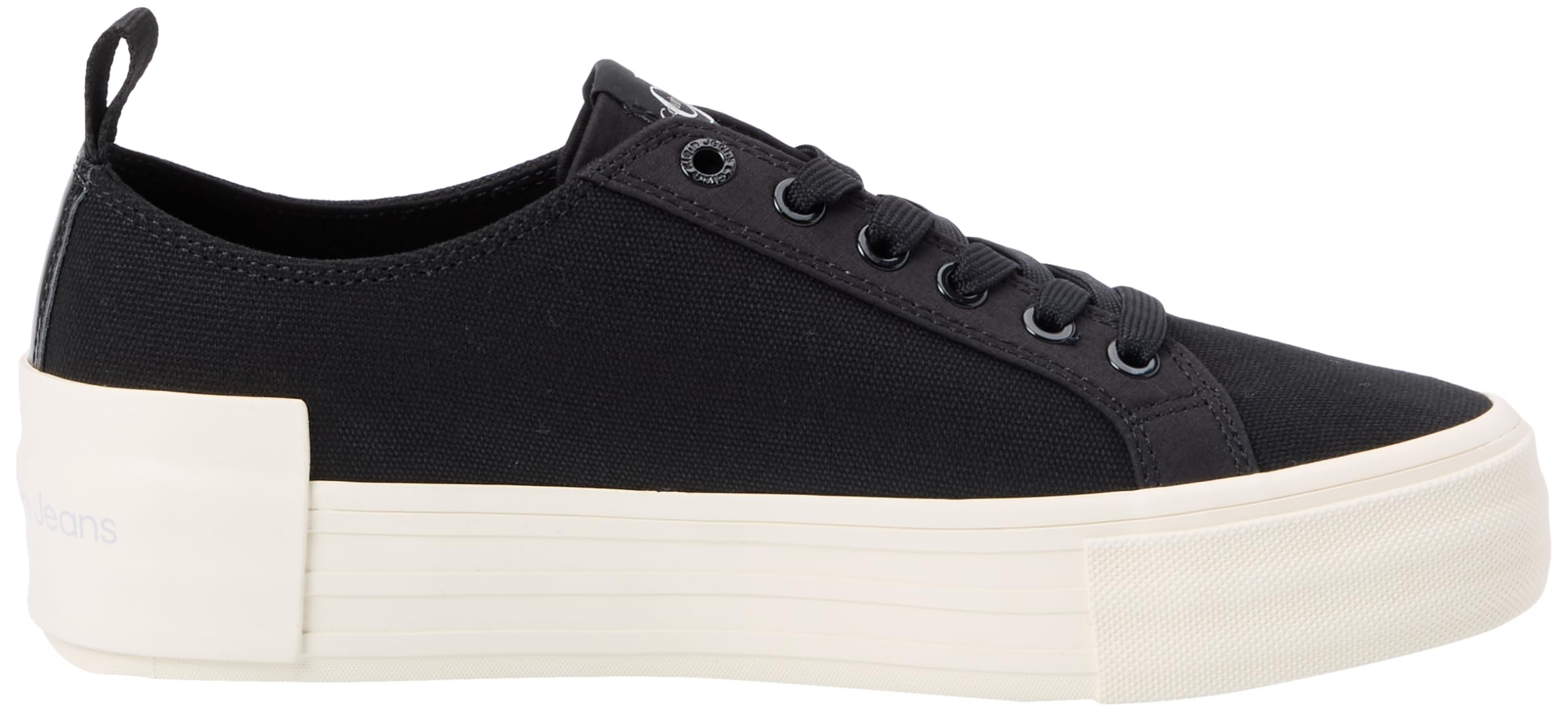 Calvin Klein Bold Vulc Flatf Low Lace Mix Mtl Yw0yw01465 Zapatillas deportivasMujer