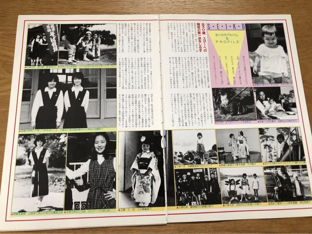 松田聖子 超大量 240P ファイル 4冊 切り抜き 1980年〜1985年