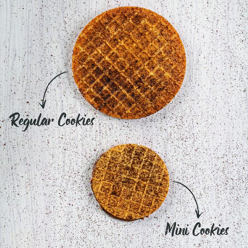 Image of NOVANOVA Choco Coffee Waffle Cookies -Vegetarian, 100% Eggless | No Added Preservatives | Freshly Baked For You - Box Of 12 (240 Gm)