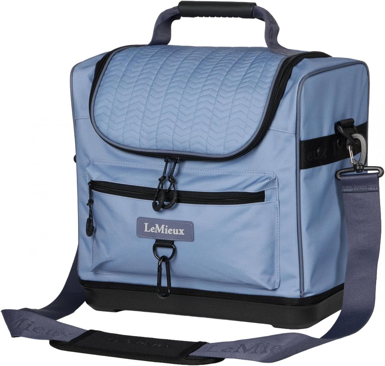 LeMieux Elite Pro Grooming Bag - Horse Grooming Bag - Strong Waterproof Denier Outer - Padded Adjustable Shoulder Strap - One Size
