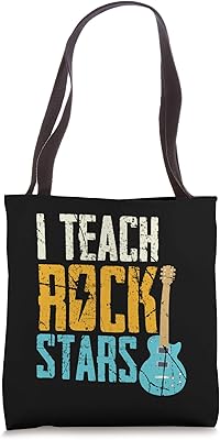 I teach rockstars / Band / Orchestra Teacher Tote Bag