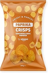 by Amazon Kartoffelchips Paprika, 200g
