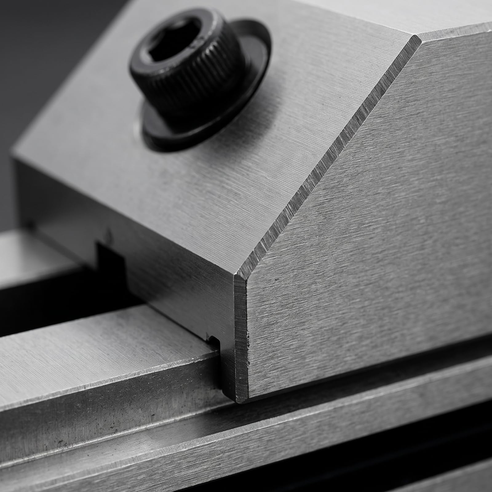 Tornillo de Banco Seno Precisión Vise de Máquina Mordaza con Base Rotatoria y Escala de Ángulo Acero Aleación Resistente Ajustes Precisos 0.005 Mm