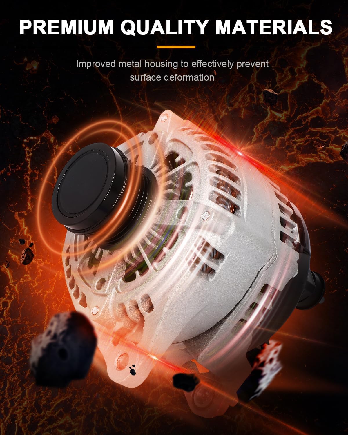 ROADFAR New Alternator Compatible 2014-2018 for Ram for 1500 Big Horn 5.7L,2019 for Ram for 1500 Classic Big Horn 5.7L,2019-2023 for Ram for 1500 Classic Express 5.7L, OE 14027