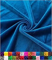 Vista 20 de Barcelonetta Tela de terciopelo elástico Lujo y suave Tela de terciopelo Rollo de 60 pulgadas de ancho 10% elastano Costura, ropa