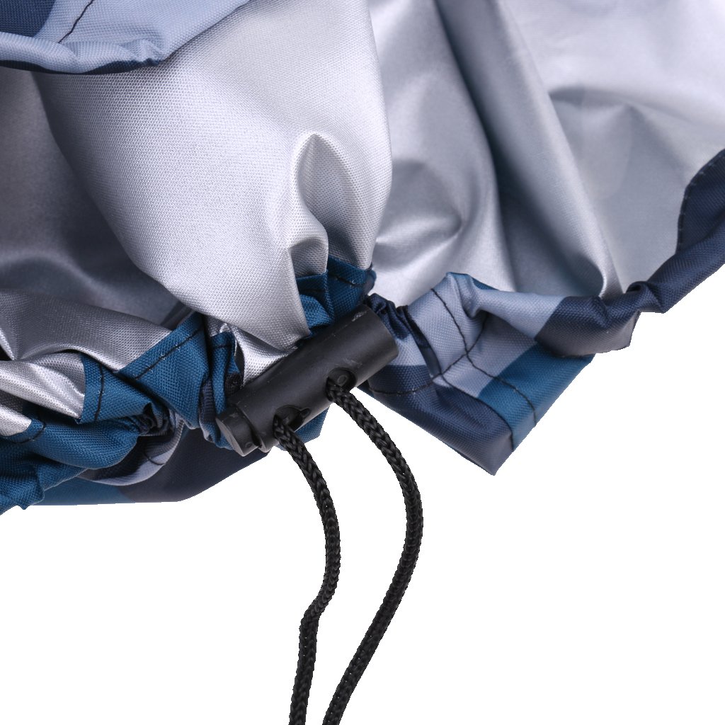 predolo di Copertura Impermeabile per Motore Fuoribordo, Disponibile in 7 Misure (per Motori da 2 a 5 Fino CV), Ocean Camo 115-225 HP