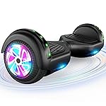 CBD Scooter with Corlorful LED Lights,6.5 Wheels, Dual 300W Motor Scooter for Kids Girls Boys Adults, All Ages