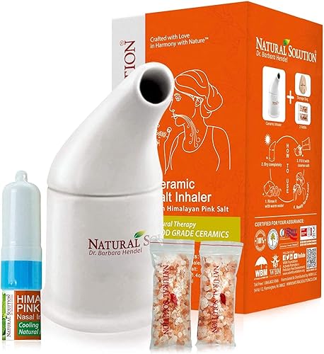 Natural Solution NS5061 Inhalador de sal, rosa