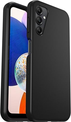 OtterBox Funda Samsung Galaxy A14 5G Prefix Series - Unidad única Se envía en bolsa de plástico - NEGRO, ultradelgada, apta para bolsillo, bordes
