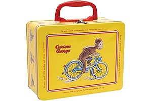 Curious George Collectible Tin Lunch Box Replica by Schylling (Tin Lunch Box Vintage)