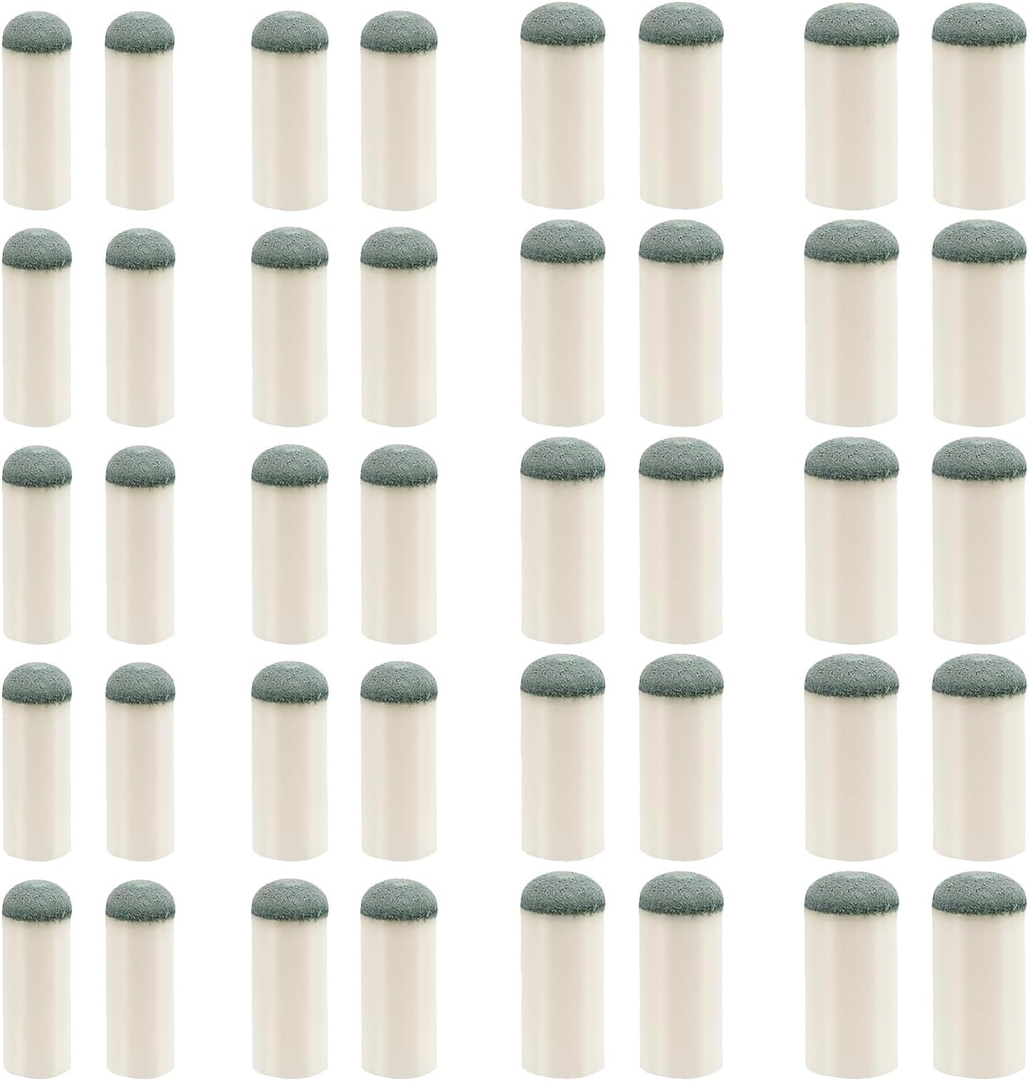 40 Pcs Slip On Pool Cue Tips, 4 Sizes 9mm/10mm/12mm/13mm Tacos De Billar, Pools Stick Tip Pools Table Accessories Pool Cue Tips Replacement Kit