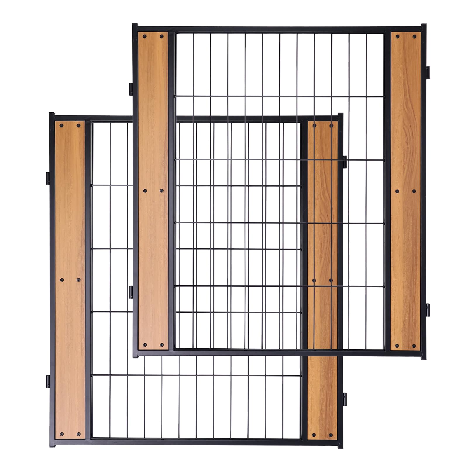 Heavy Duty Dog Playpen 32 Inch Height - Indoor Outdoor Pet Fence Enclosure for Medium and Small Dogs - Foldable Puppy Exercise Pen for Indoor and RV