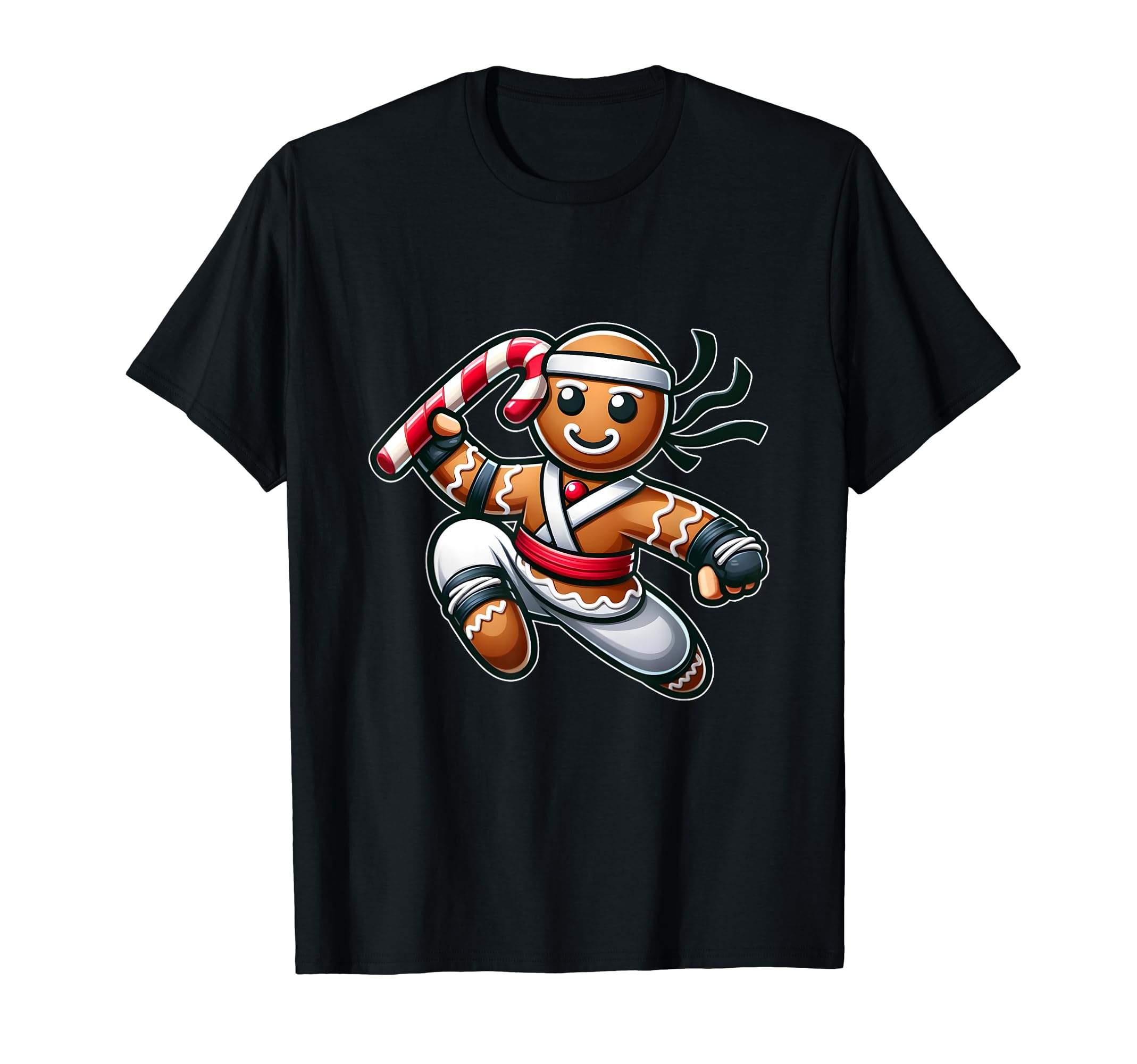 Funny Christmas Ninja Gingerbread Ninjabread T-Shirt