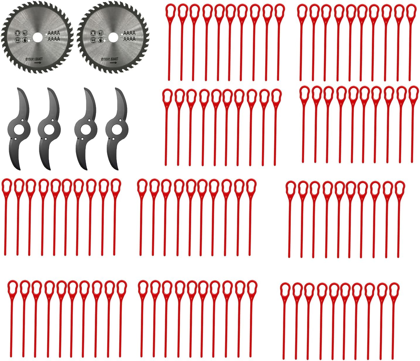 YUEWXTER Cordless Electric Weed Wacker, blade set