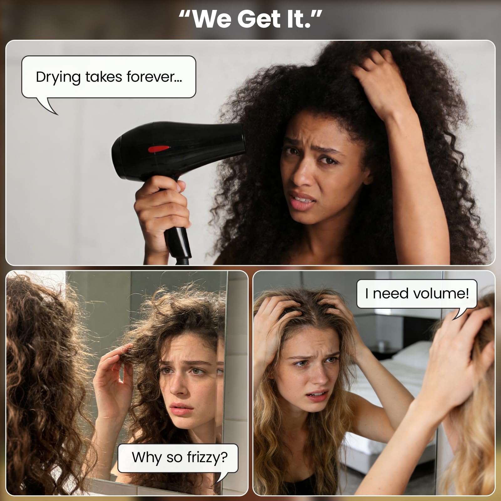 Verbesserter großer Diffusor-Aufsatz für Dyson Airwrap Styler HS01/HS05/HS08