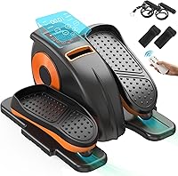 Vista 1 de Under Desk Elliptical Machine, Mysuntown Ellipse Leg Exerciser for Seniors Fully Assembled, Quiet & Portable Electric Seated Pedal Exerciser