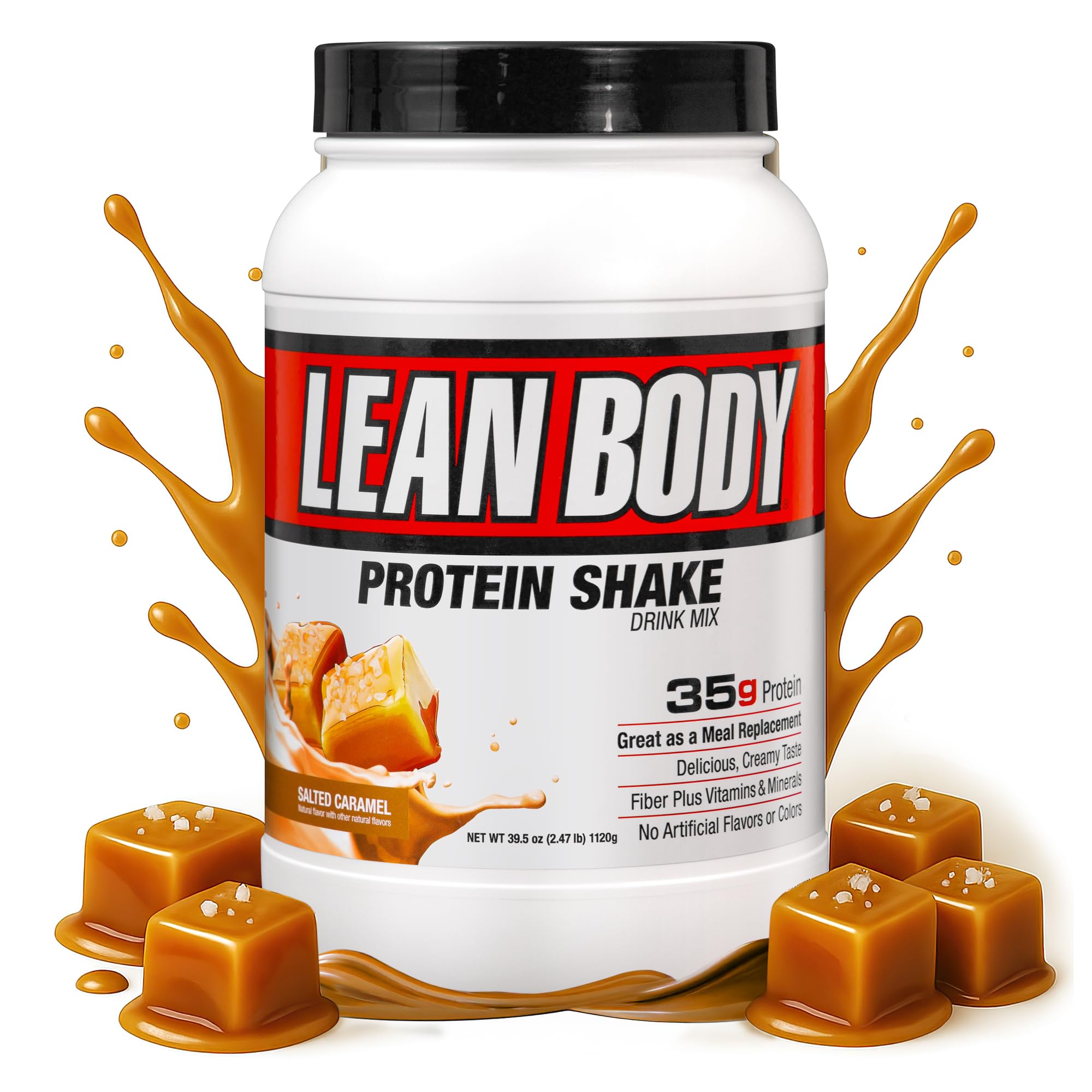 Labrada Nutrition - Lean Body 16 Serving MRP Jug, Salted Caramel (Salted Caramel)