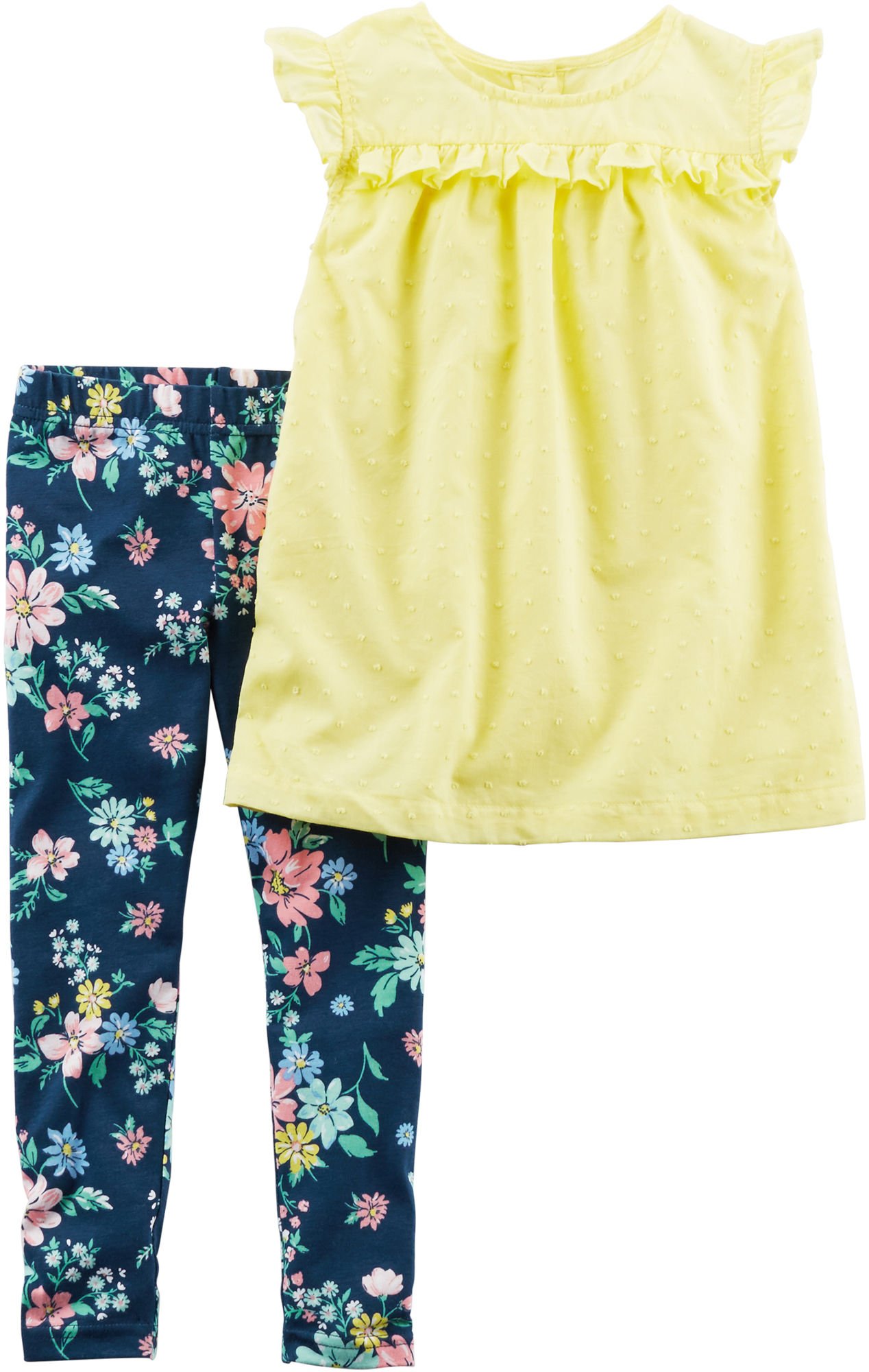 Carter's Baby Girls' 2 Piece Shirt and Leggings Set 3 Months