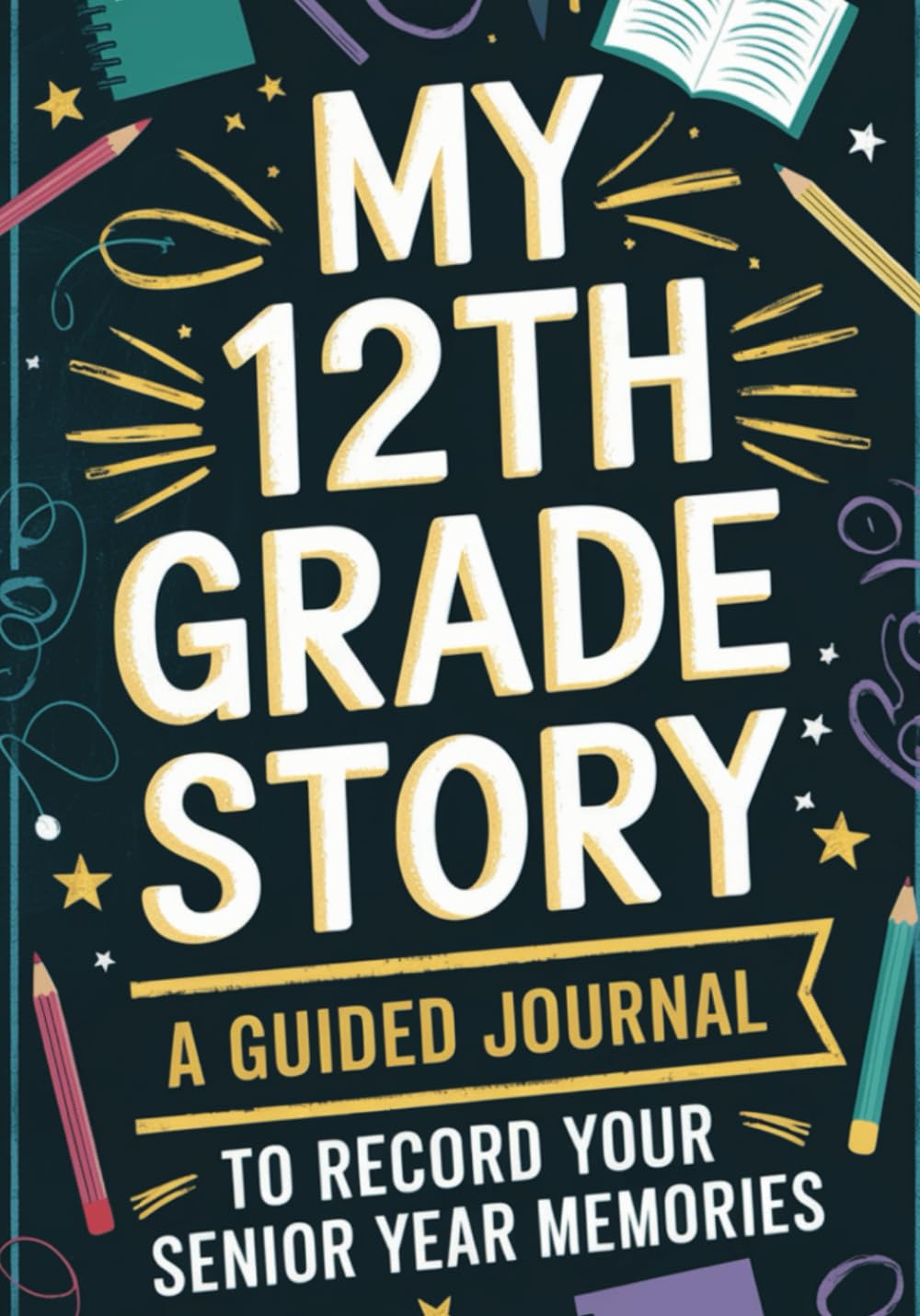 My 12th Grade Story: A Guided Journal To Record Your Senior Year Memories