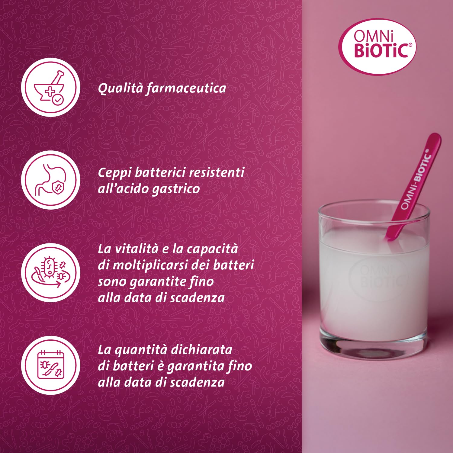 OMNi BiOTiC Stress con vitamine del gruppo B | Polvere | Integrato con vitamine B2, B6 e B12 | VEGANO | 28 bustine da 3 g