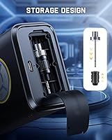 Vista 3 de Fanttik Adaptador de manguera de bomba de aire e inflador de neumáticos X9 Pro Compresor de aire portátil
