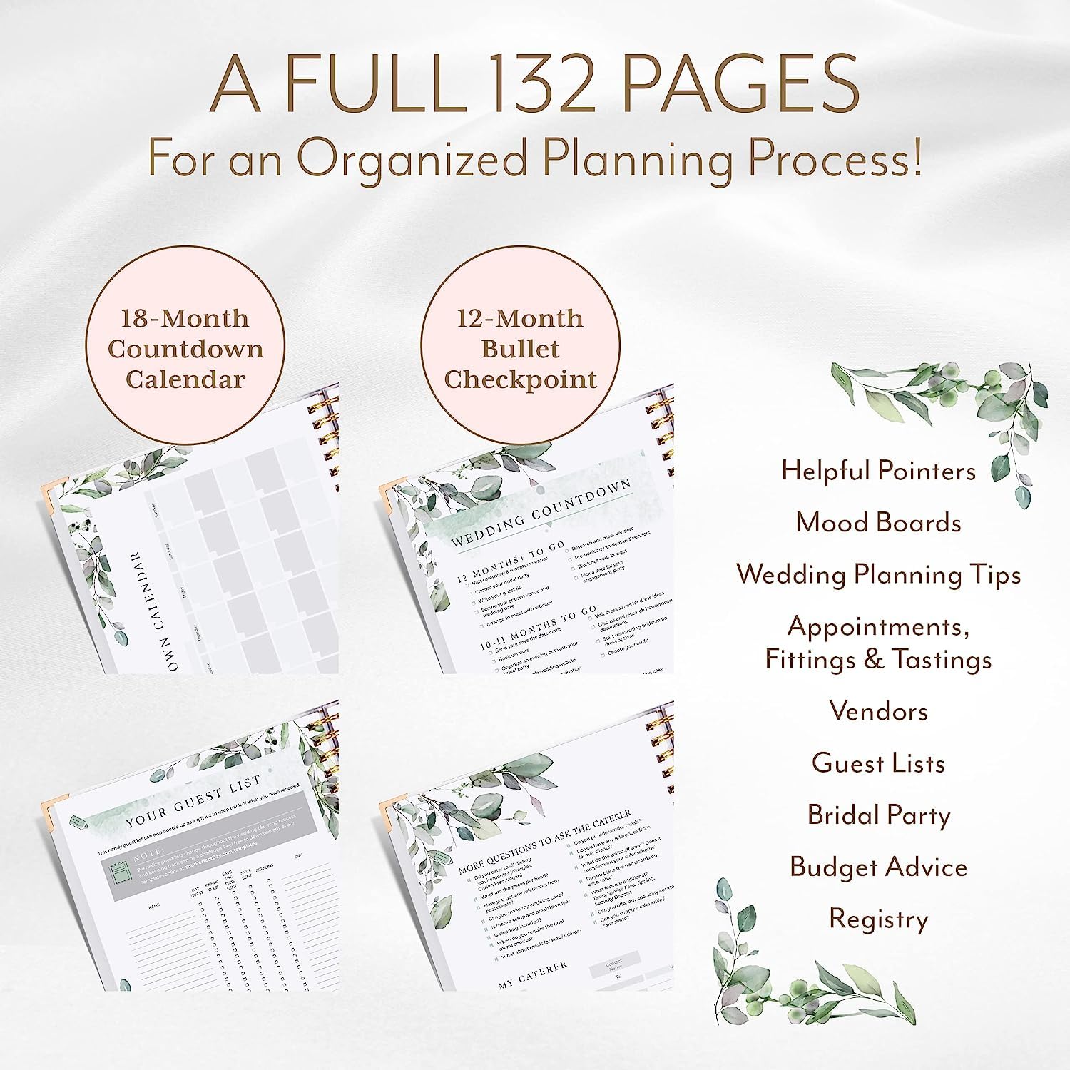 Kit Organizador Casamento | Planner + Cartões Votos + Caneta | Presente Noiva