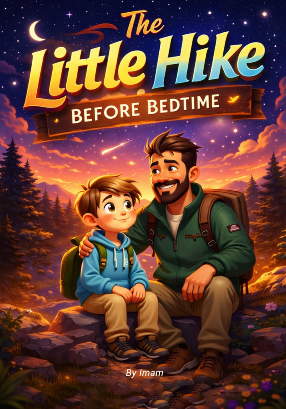 The Little Hike Before Bedtime: A Calm and Gentle Hiking Bedtime Story for Kids Ages 4-8