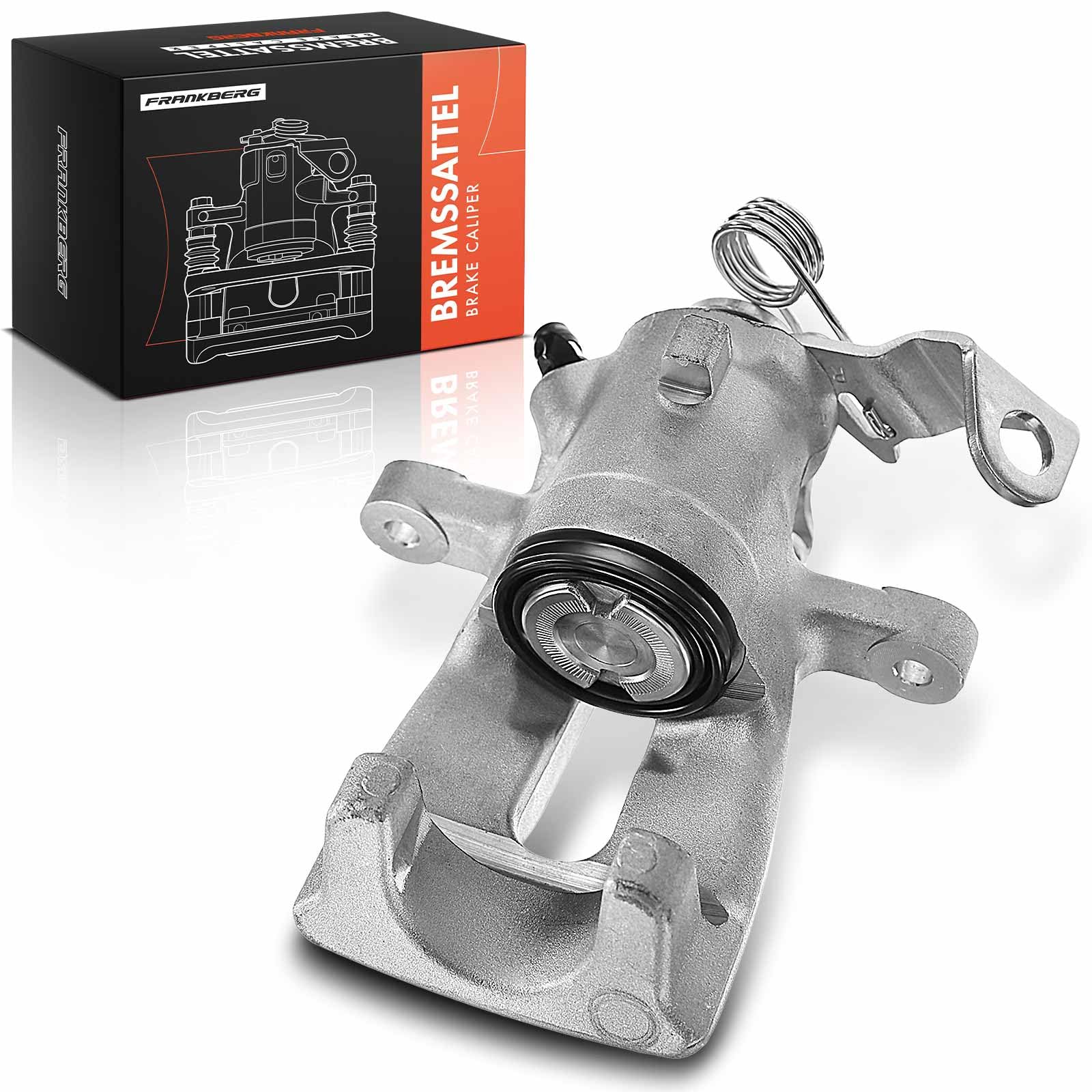 Frankberg Pinza freno Sistema frenante Staffa pinza freno Posteriore Destra allum.i.n.io Compatibile con Astra G T98 Meriva X03 Zafira A T98 Replace# 93170607