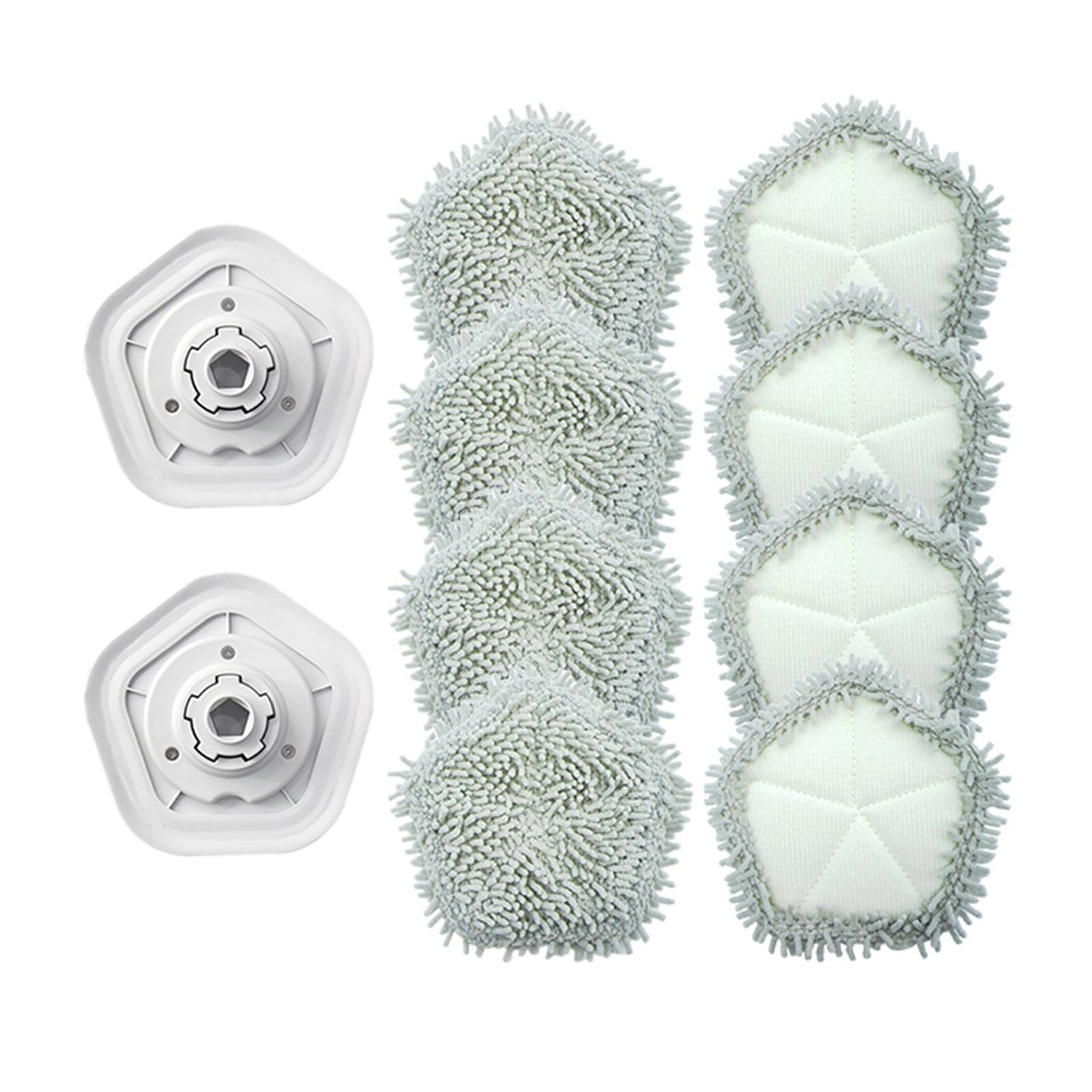 KRHZYPLAE Mop Cloth Self-Cleaning Robot Vacuum And Mop Accessories Vacuum Cleaner Spare Parts,Compatible For Dreame,Bot W10 & W10 Pro(10pcs)