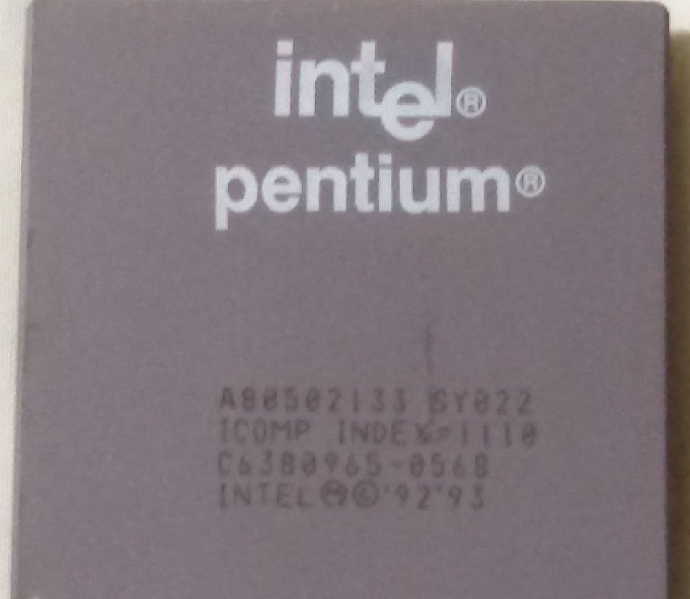 Amazon | Intel Pentium 133Mhz 66 A80502133 CPU SY022 | Intel
