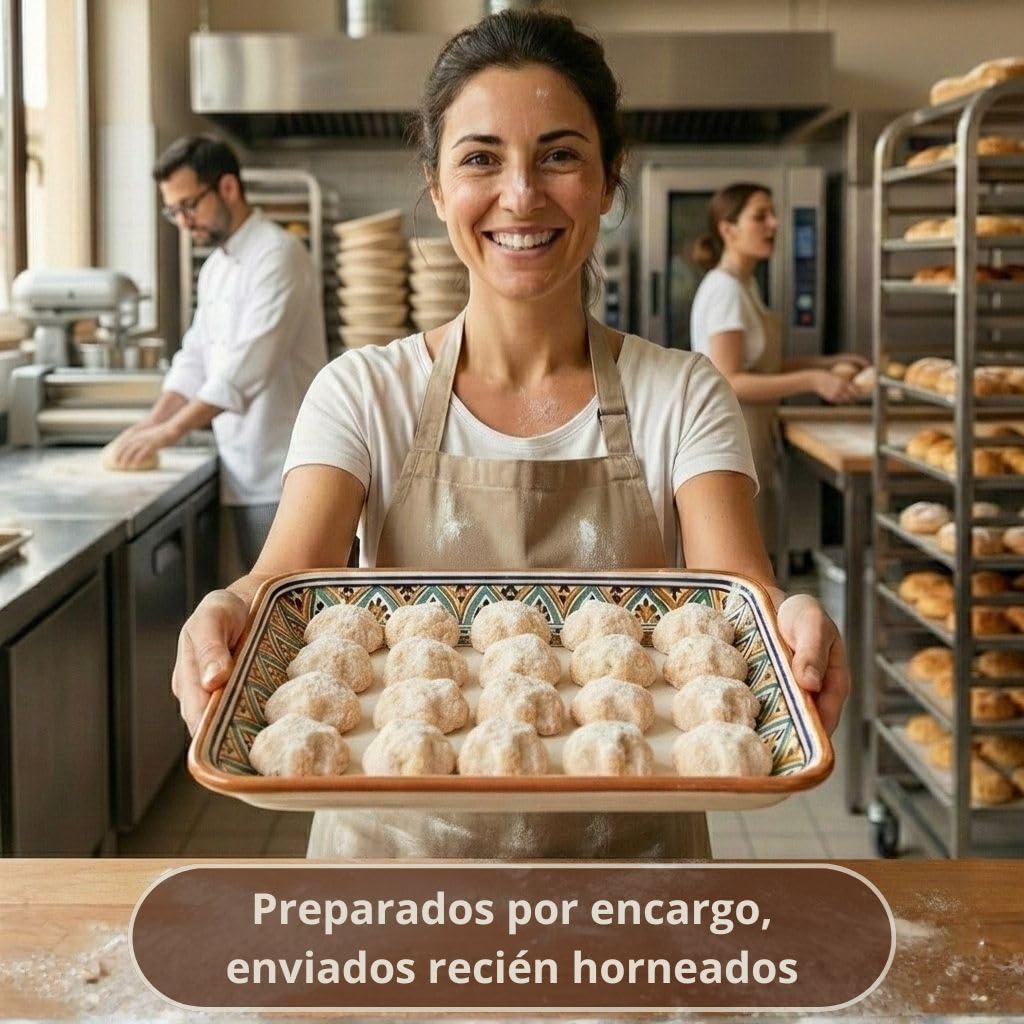 Pastelitos artesanales sicilianos de almendra Caja regalo Repostería tradicional