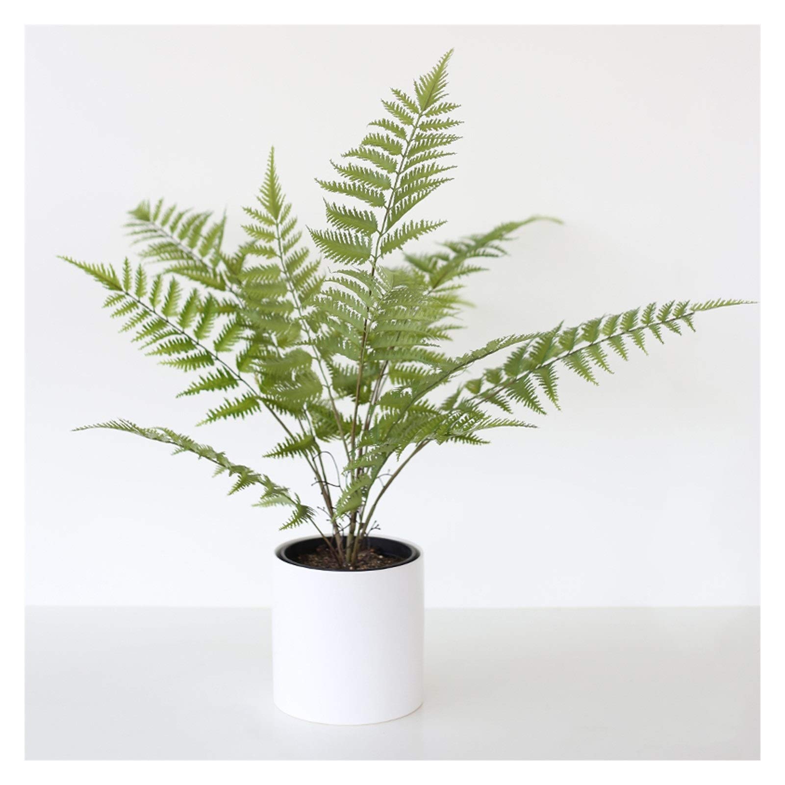 Arbre de soie artificiel en pot déco plante verte artificielle