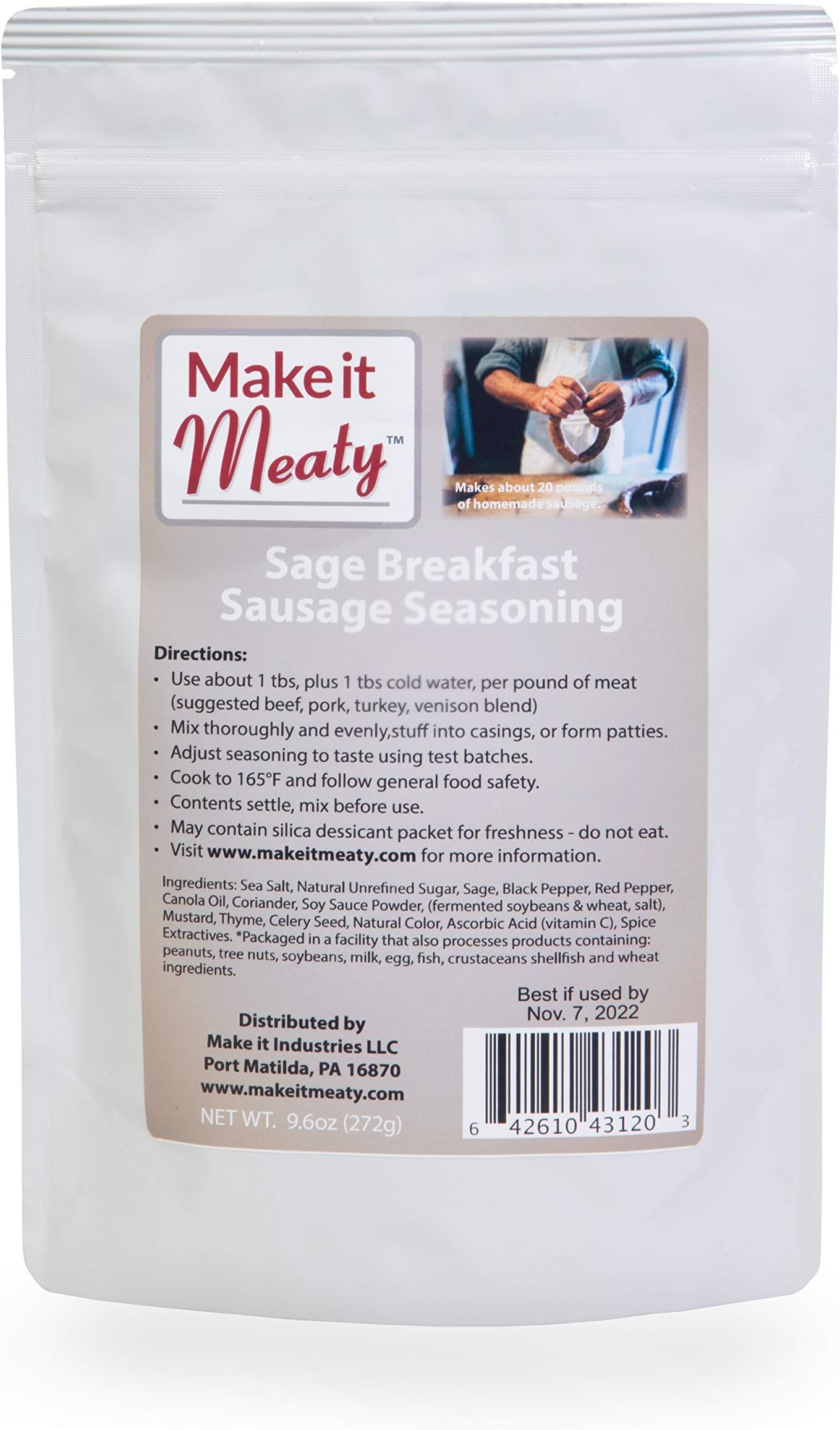Sage Breakfast Sausage Seasoning