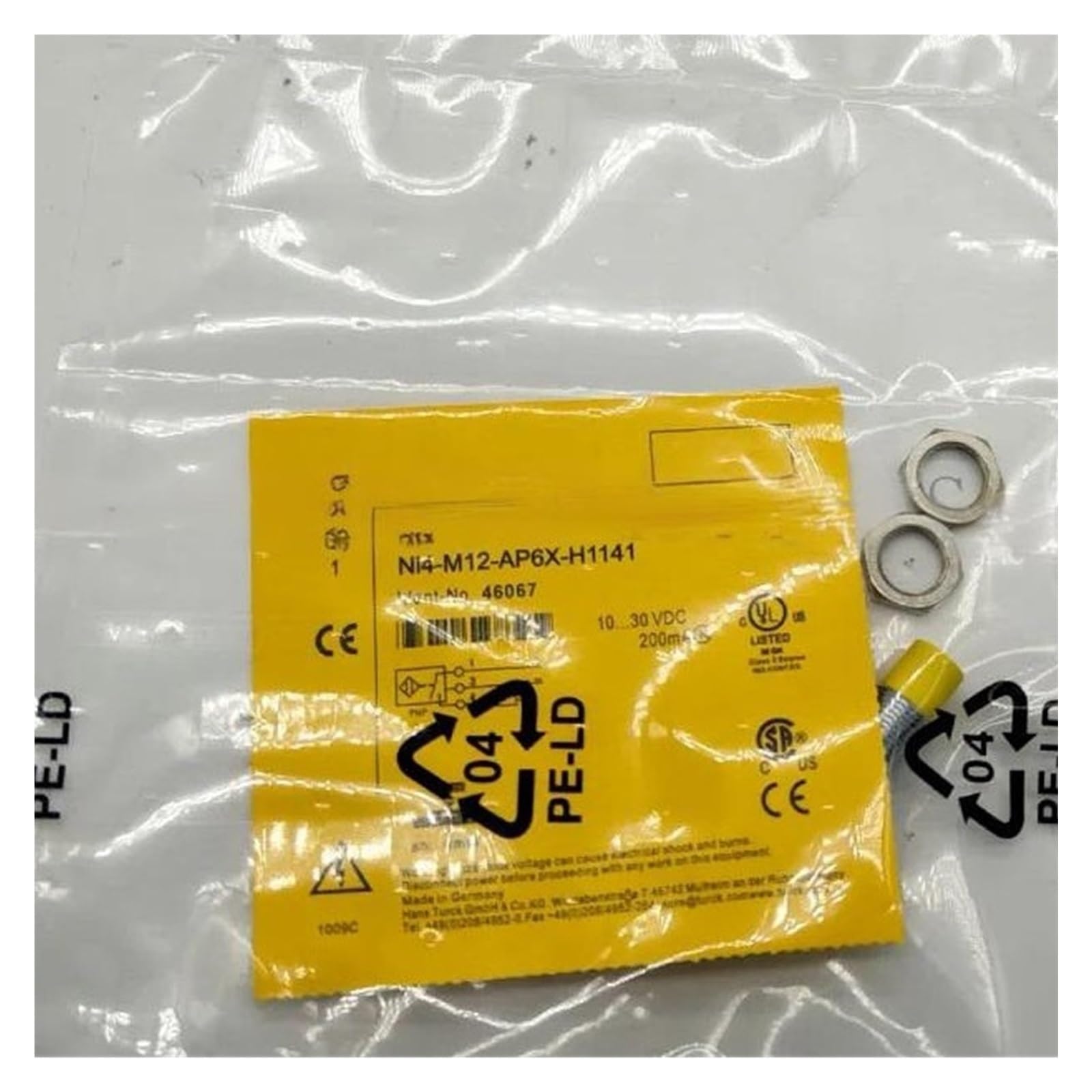Cjkxpzmh One Color Ni4-M12-Ap6x Ni4-M12-Ap6x-H1141 Proximity Switch(Ni4-M12-Ap6x)