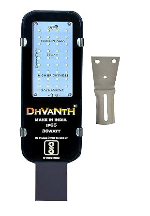 DHVANTH LED 36 W Outdoor Waterproof Street Light with Osram LED, Aluminum Body for outdoor use. Pack (36w-Pack-1)