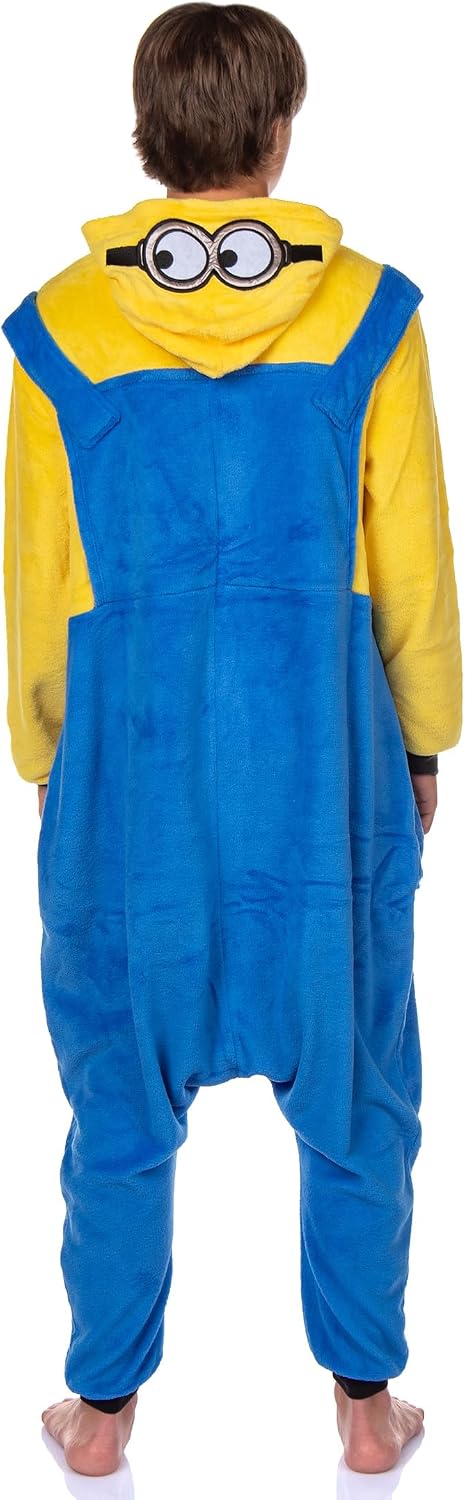 INTIMO Minions Union Suit Character Design Adult Kigurumi Costume Pajamas Loungewear