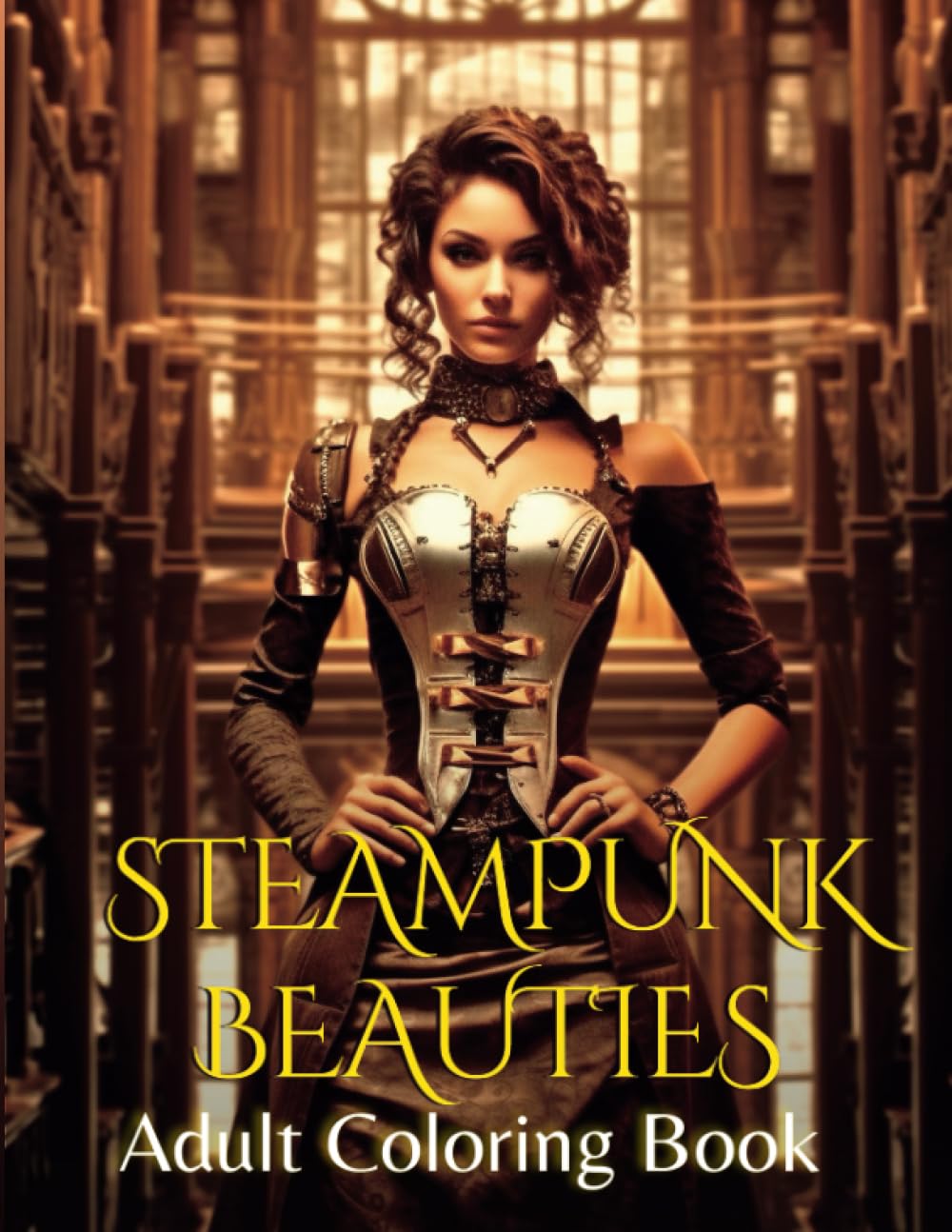 Steampunk Beauties: Adult Coloring Book - Explore 50 Intricate Gears and Gadgets of a Whimsical Steampunk Universe for Stress Relief and Relaxation ... Art Designs for Relaxation and Stress Relief)