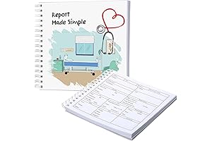 1 Pack Nurse Report Sheet Notebook: Nurse Made Simple Pocket Journals