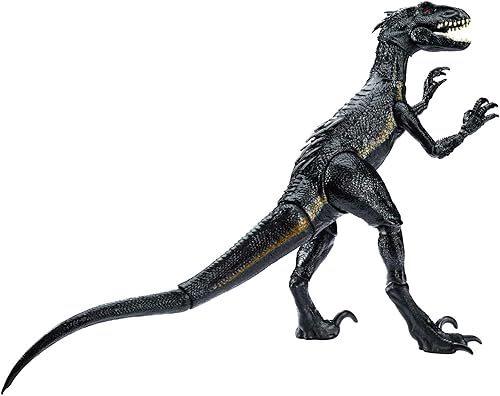 Miniatura 4 de Mattel Jurassic World Fallen Kingdom Indoraptor - Figura de acción de dinosaurio con articulaciones móviles, juguete