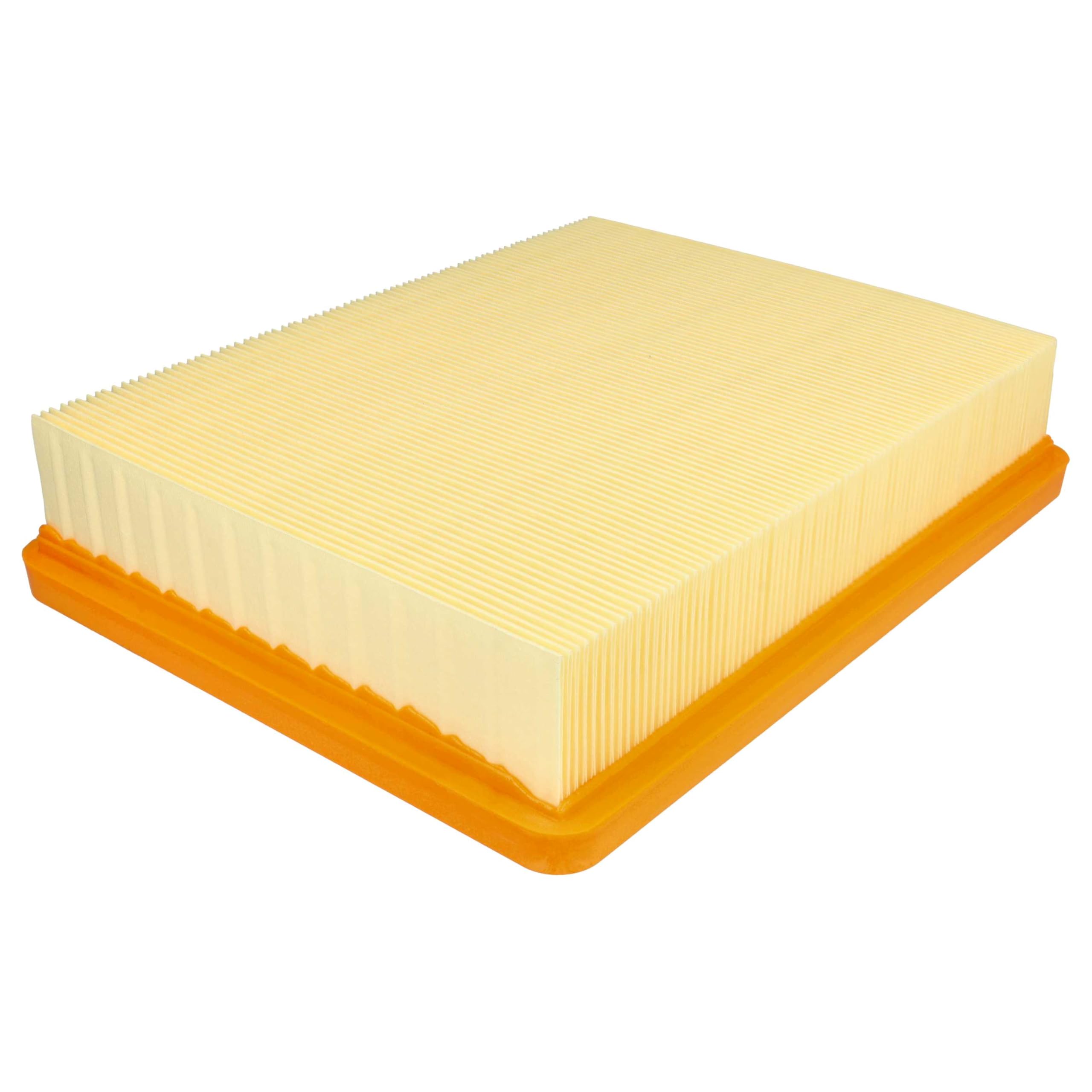 vhbw Filterset 3x Staubsaugerfilter Ersatz für Kärcher 5.731-020.0 Filter für Staubsauger - Hauptfilter, Flachfalten-Filter