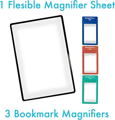 Miniatura 2 de Lente de aumento MagniPros con 3 aumentos, del tamaño de una tarjeta de crédit