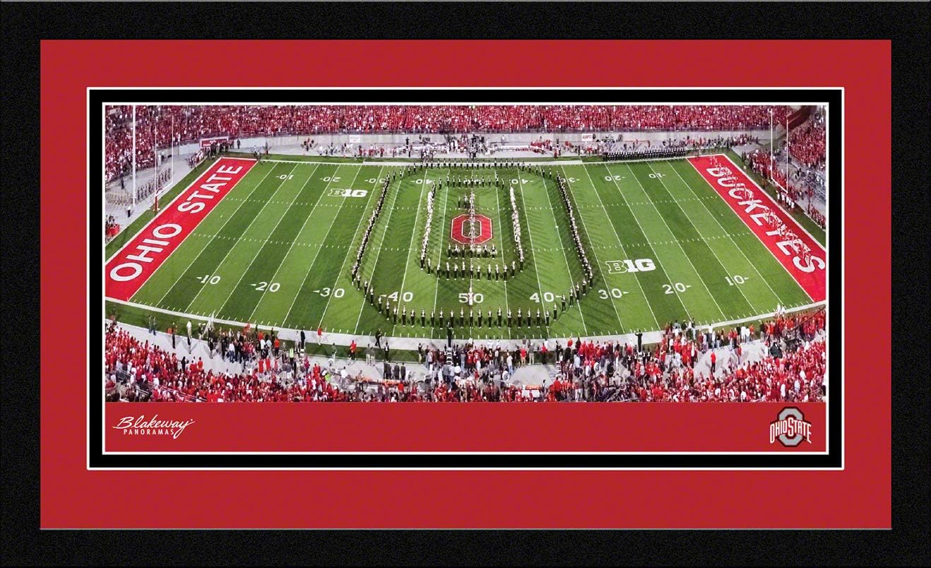 Ohio State Football - Framed Panoramic Picture