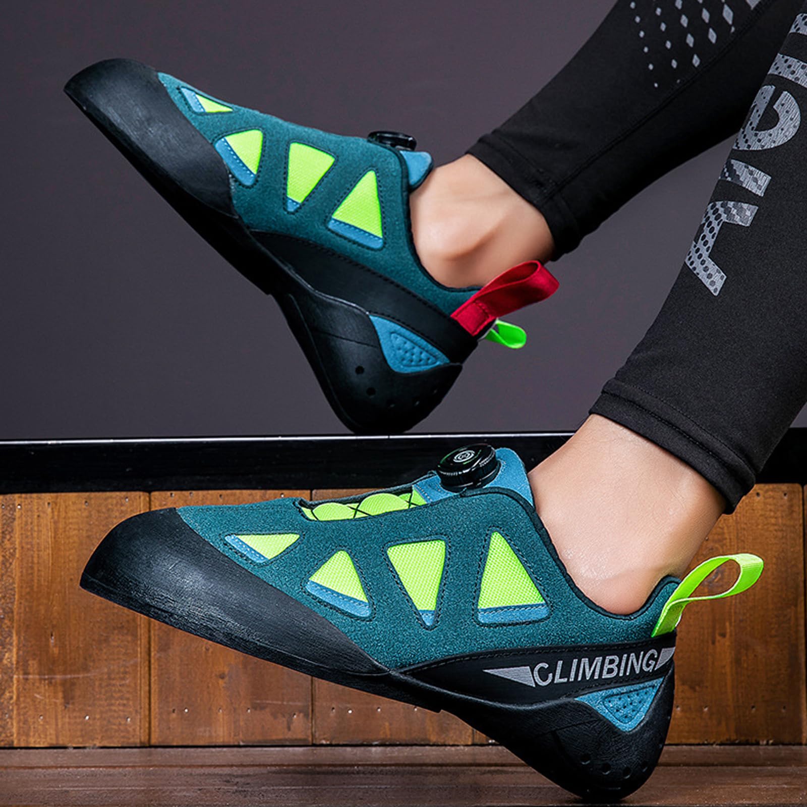 Scarpe Arrampicata per Principianti,Scarpe da Boulder,Scarpe da Arrampicata Indoor e Outdoor,Antiscivolo,Leggere,Adatto ai Principianti del Bouldering e dell'arrampicata Indoor