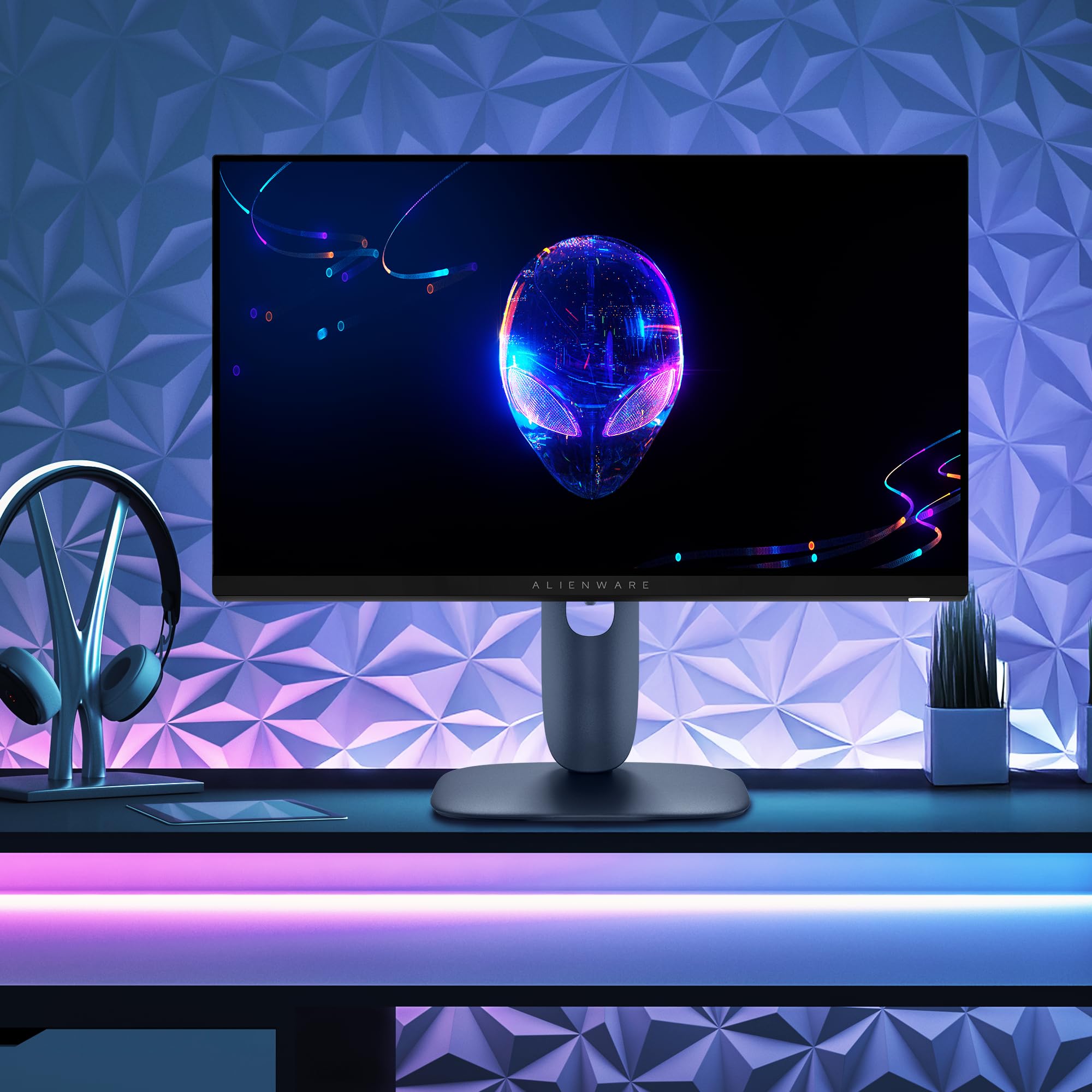 Alienware AW2525HM 25" Gaming Monitor (SmartChoice)|FHD 320Hz Fast IPS|0.5ms GTG|NVIDIA G-Sync+AMD FreeSync Premium|Esports Grade Gameplay|Height Tilt Swivel Pivot|400nits|Sleek Black Design|DP+HDMI — Amazon image 7