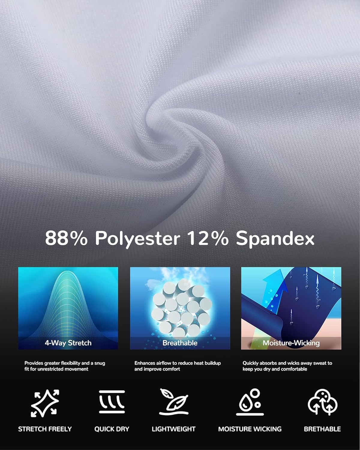 Moozava Youth Sleeveless Compression Shirt Boys Athletic Tank Tops Kids Basketball Football Undershirt - Image 6