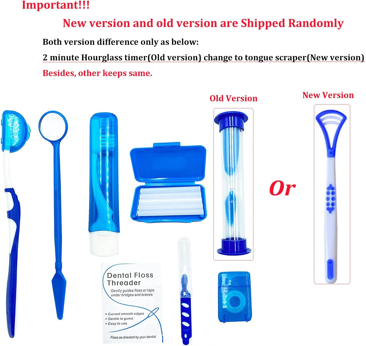 HRASY Portable Orthodontic Oral Care Kit for Braces Interdental Brush