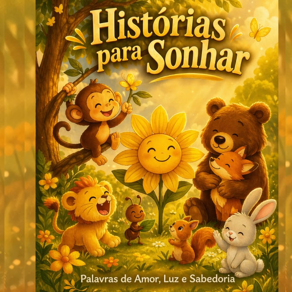 Histórias para Sonhar: Palavras de Amor, Luz e Sabedoria: Histórias infantis para dormir que fortalecem emoções, autoestima e conexão interior